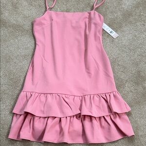 BCBGeneration Pink Layered Dress